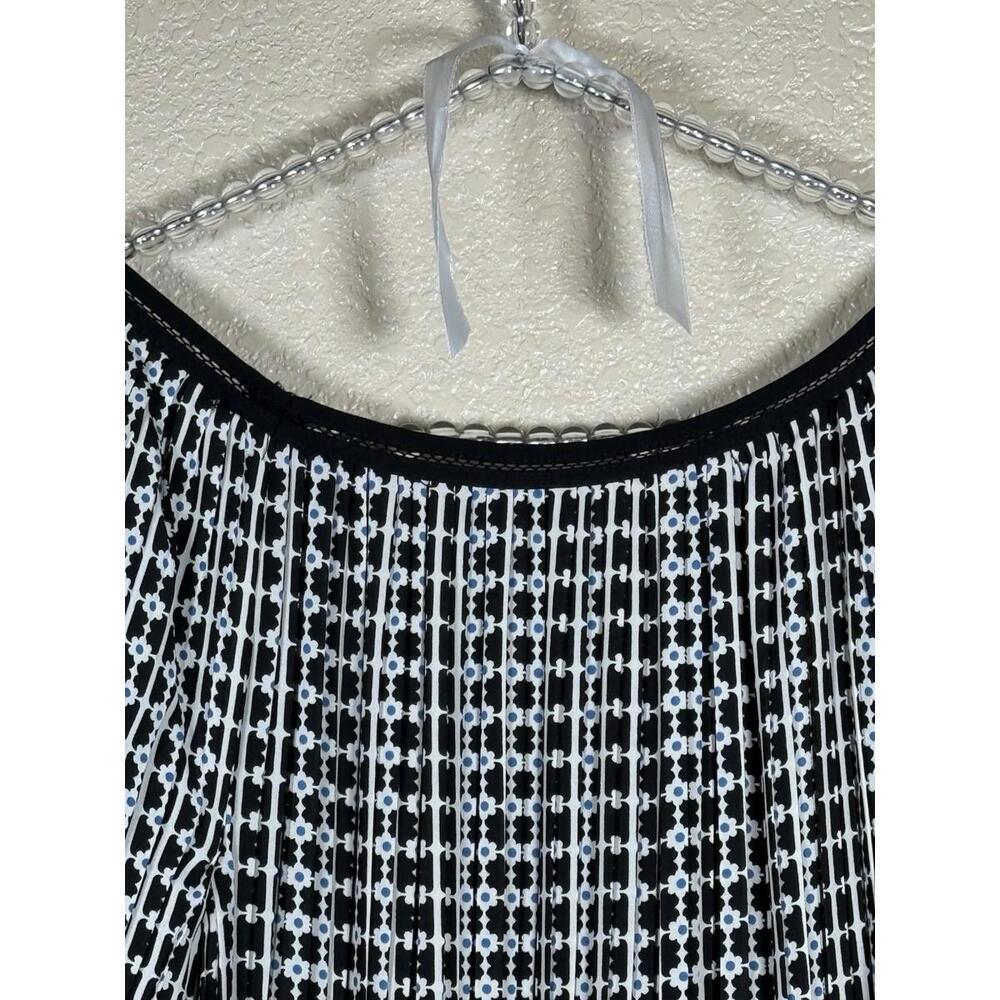 Max Studio Women Dress Size M Geometric 3/4 Sleeve Relax Fit Career Office - Picture 8 of 9